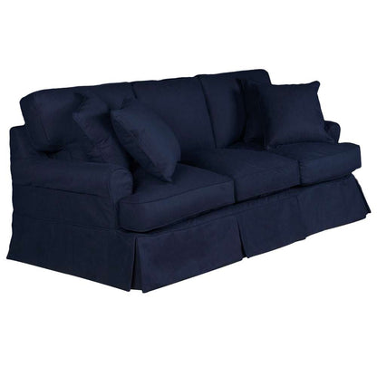 Sunset Trading -  Horizon 2 Piece Slipcovered Living Room Set  - SU-1176-49-0010 veiw 5
