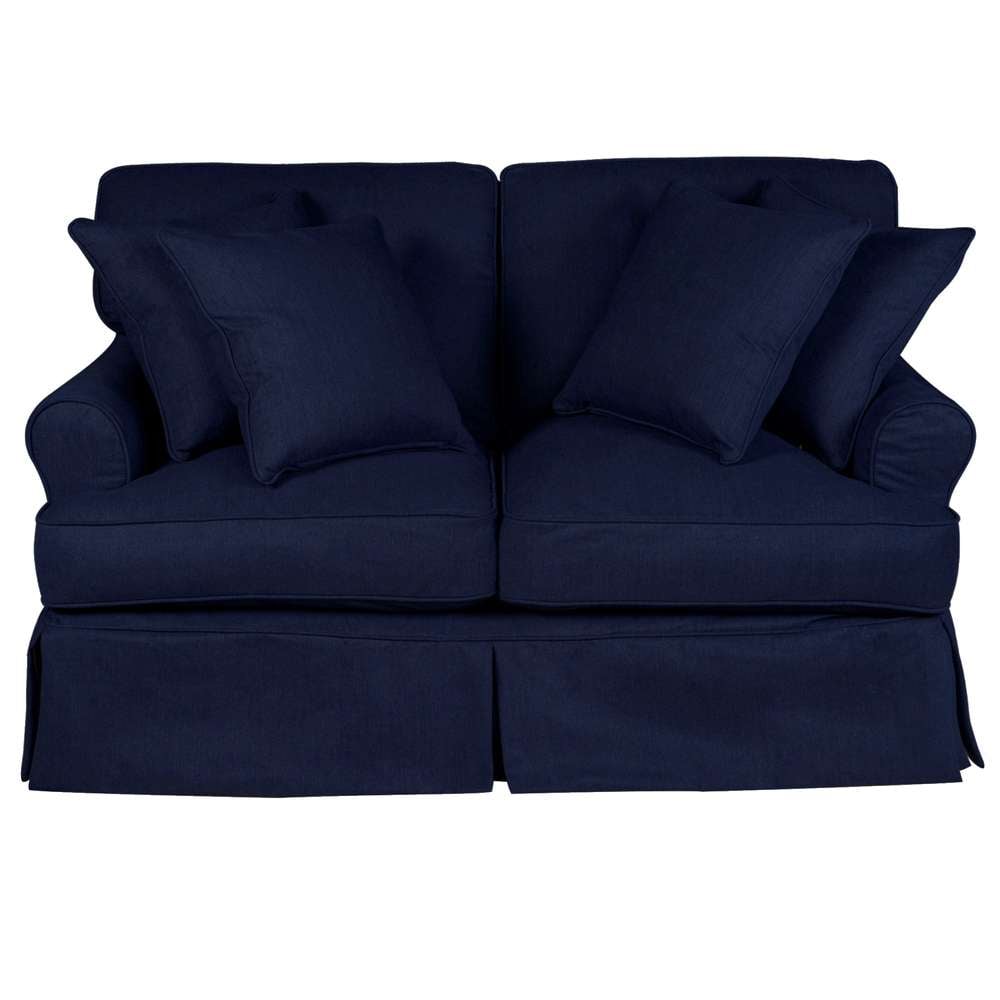Sunset Trading -  Horizon 2 Piece Slipcovered Living Room Set  - SU-1176-49-0010 veiw 7