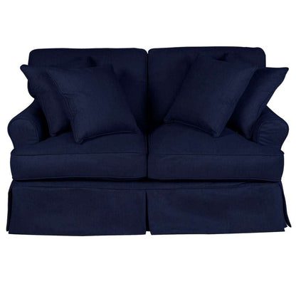 Sunset Trading -  Horizon 2 Piece Slipcovered Living Room Set  - SU-1176-49-0010 veiw 7