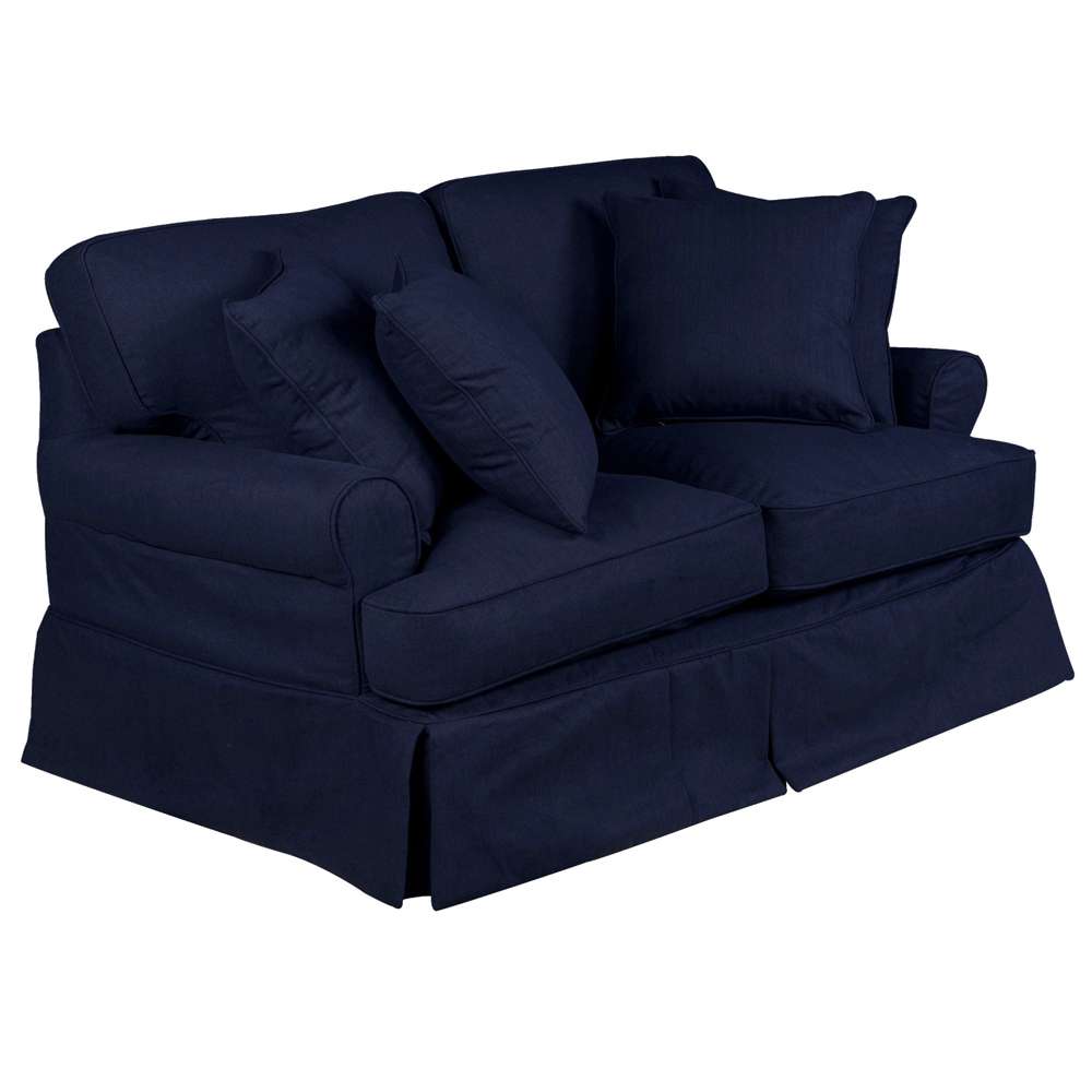 Sunset Trading -  Horizon 2 Piece Slipcovered Living Room Set  - SU-1176-49-0010 veiw 8