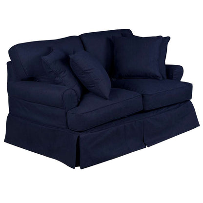 Sunset Trading -  Horizon 2 Piece Slipcovered Living Room Set  - SU-1176-49-0010 veiw 8