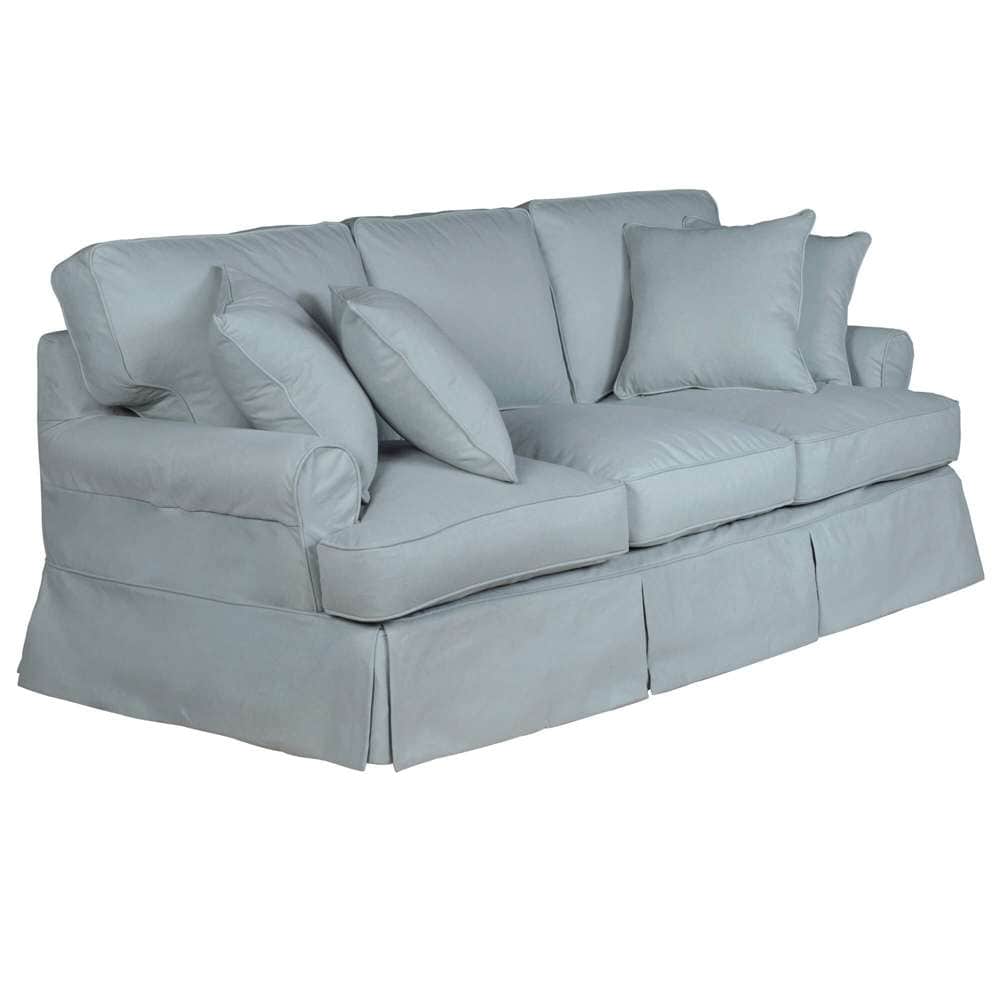Sunset Trading -  Horizon 2 Piece Slipcovered Living Room Set - SU-1176-43-0010 veiw 5