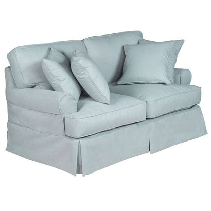 Sunset Trading -  Horizon 2 Piece Slipcovered Living Room Set - SU-1176-43-0010 veiw 8