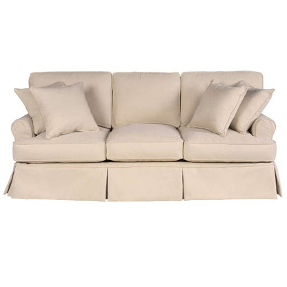 Sunset Trading -  Horizon 2 Piece Slipcovered Living Room Set  - SU-1176-84-0010 veiw 4