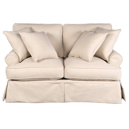 Sunset Trading -  Horizon 2 Piece Slipcovered Living Room Set  - SU-1176-84-0010 veiw 7