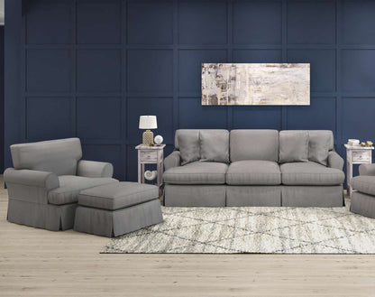 Sunset Trading -  Horizon 3 Piece Slipcovered Living Room Set  - SU-1176-94-002030 veiw 4