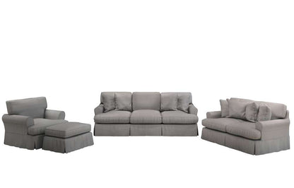Sunset Trading -  Horizon 4 Piece Slipcovered Living Room Set  - SU-1176-94-00102030 veiw 1