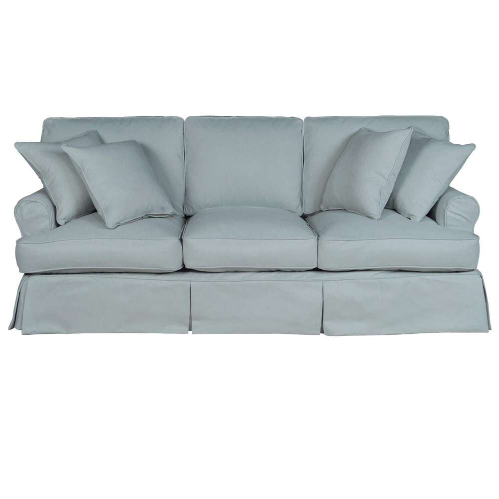 Sunset Trading -  Horizon 4 Piece Slipcovered Living Room Set  - SU-1176-43-00102030 veiw 9