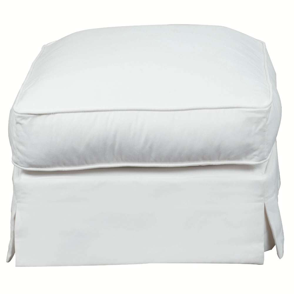 Sunset Trading -  Horizon 4 Piece Slipcovered Living Room Set  - SU-1176-81-00102030 veiw 6