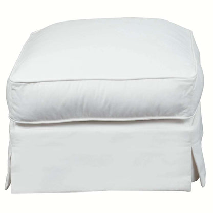 Sunset Trading -  Horizon 4 Piece Slipcovered Living Room Set  - SU-1176-81-00102030 veiw 6