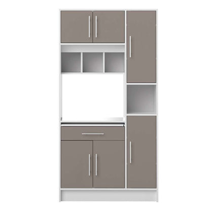 TEMAHOME - Louise Kitchen Pantry in White / Taupe - X8070X2191A80 veiw 1