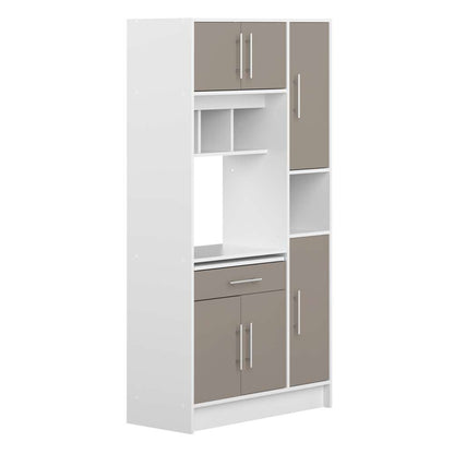 TEMAHOME - Louise Kitchen Pantry in White / Taupe - X8070X2191A80 veiw 2