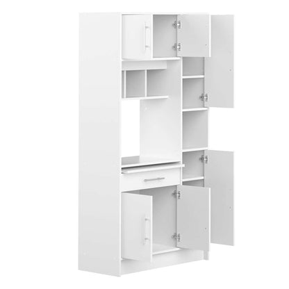 TEMAHOME - Louise Kitchen Pantry in White - X8070X2121A80 veiw 4