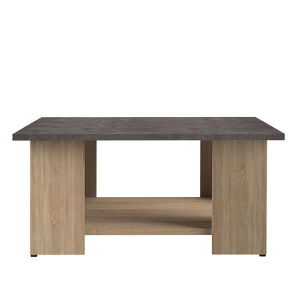 TEMAHOME - Square 67 Coffee Table in Oak Color / Concrete Look - E2084A3498X00 veiw 1