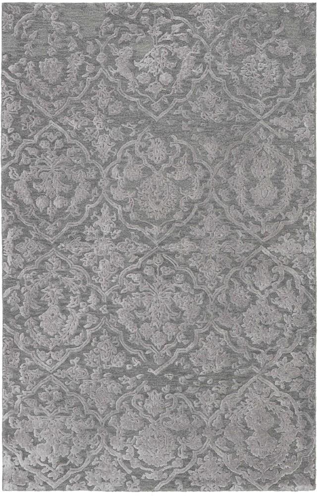 Nourison - Opaline OPA14 Grey 39in x 59in Area Rug - OPA14-99446143464_CLOSEOUT veiw 1