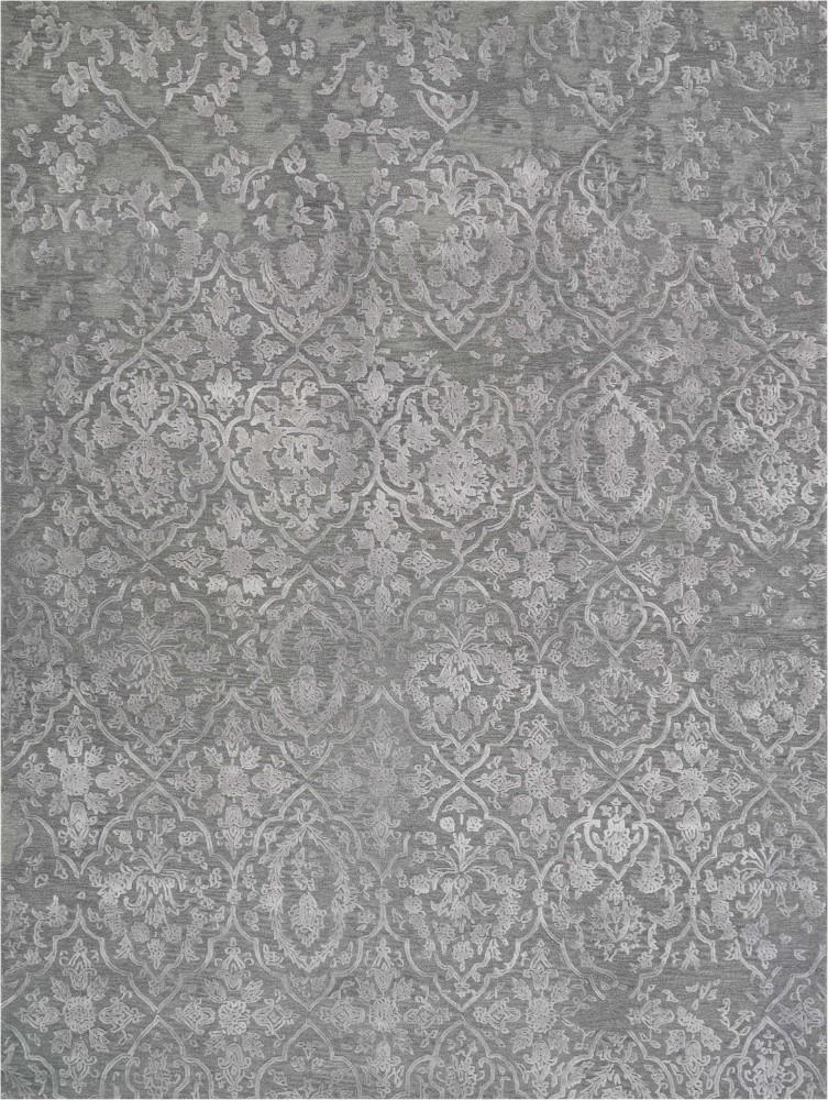 Nourison - Opaline OPA14 Grey 86in x 116in Oversized Rug - OPA14-99446143501_CLOSEOUT veiw 1