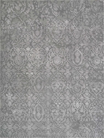 Nourison - Opaline OPA14 Grey 86in x 116in Oversized Rug - OPA14-99446143501_CLOSEOUT veiw 1