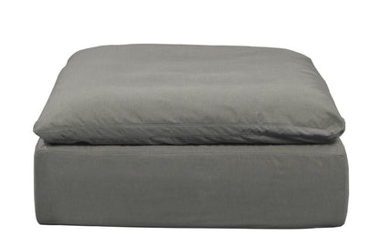 Sunset Trading - Contemporary Puff Collection Slipcover Only for 44in Square Modular Ottoman Gray - SU-145830SC-391094 veiw 3
