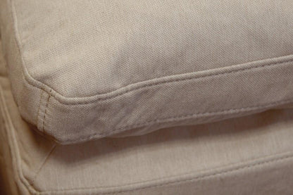 Sunset Trading - Contemporary Puff Collection Slipcover Only for 44in Square Modular Ottoman Tan/Beige - SU-145830SC-391084 veiw 5