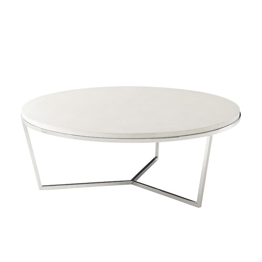 Theodore Alexander - TA Studio No. 4 Fisher Round Cocktail Table in Marble - TAS51034-C095 veiw 1