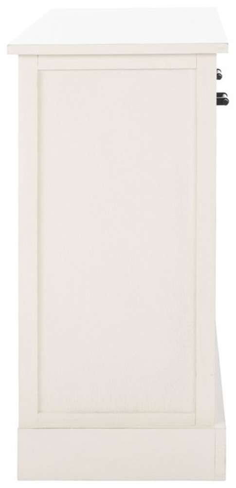 Safavieh - Briar 6Drw Storage Unit - Distrssed White - Greige - STG5701A veiw 3