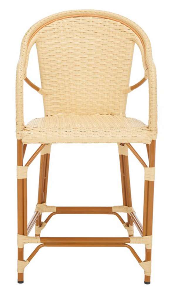 Safavieh - California Counter Stool W Arm - Natural - PAT7533A veiw 1