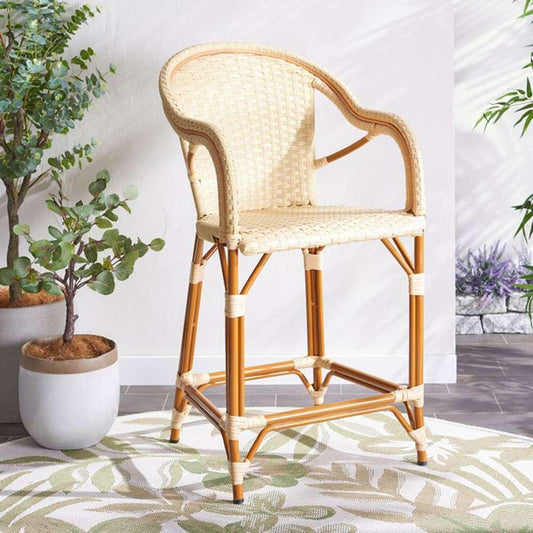 Safavieh - California Counter Stool W Arm - Natural - PAT7533A veiw 2