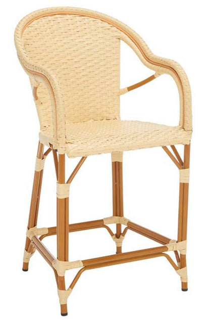 Safavieh - California Counter Stool W Arm - Natural - PAT7533A veiw 3