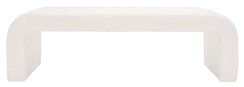 Safavieh - Caralynn Upholstered Bench - Ivory - SFV5027A veiw 1