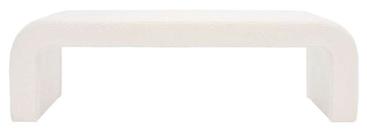 Safavieh - Caralynn Upholstered Bench - Ivory - SFV5027A veiw 1