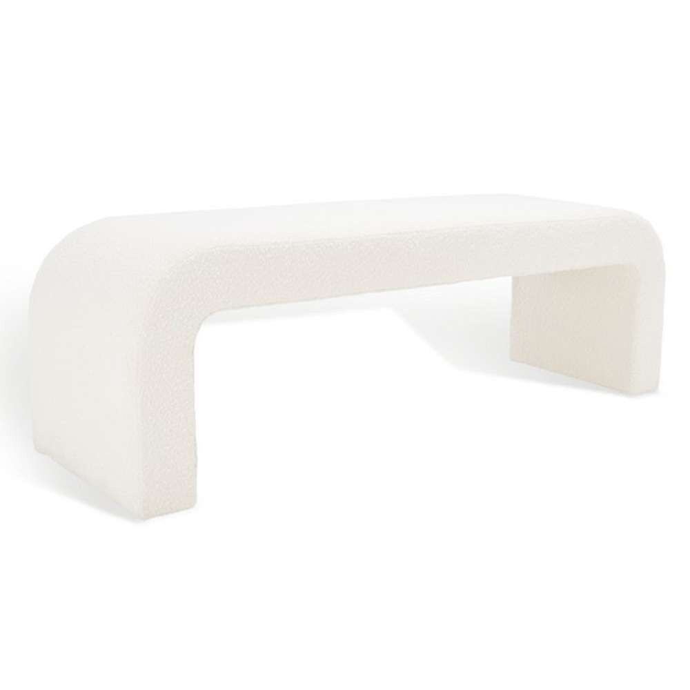 Safavieh - Caralynn Upholstered Bench - Ivory - SFV5027A veiw 4