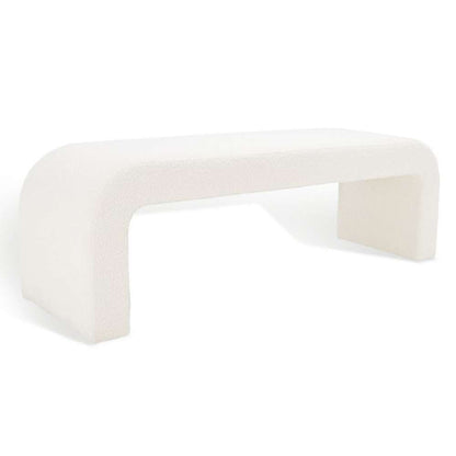 Safavieh - Caralynn Upholstered Bench - Ivory - SFV5027A veiw 4