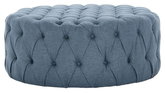 Safavieh - Charlene Ottoman - Navy - MCR4638H veiw 1