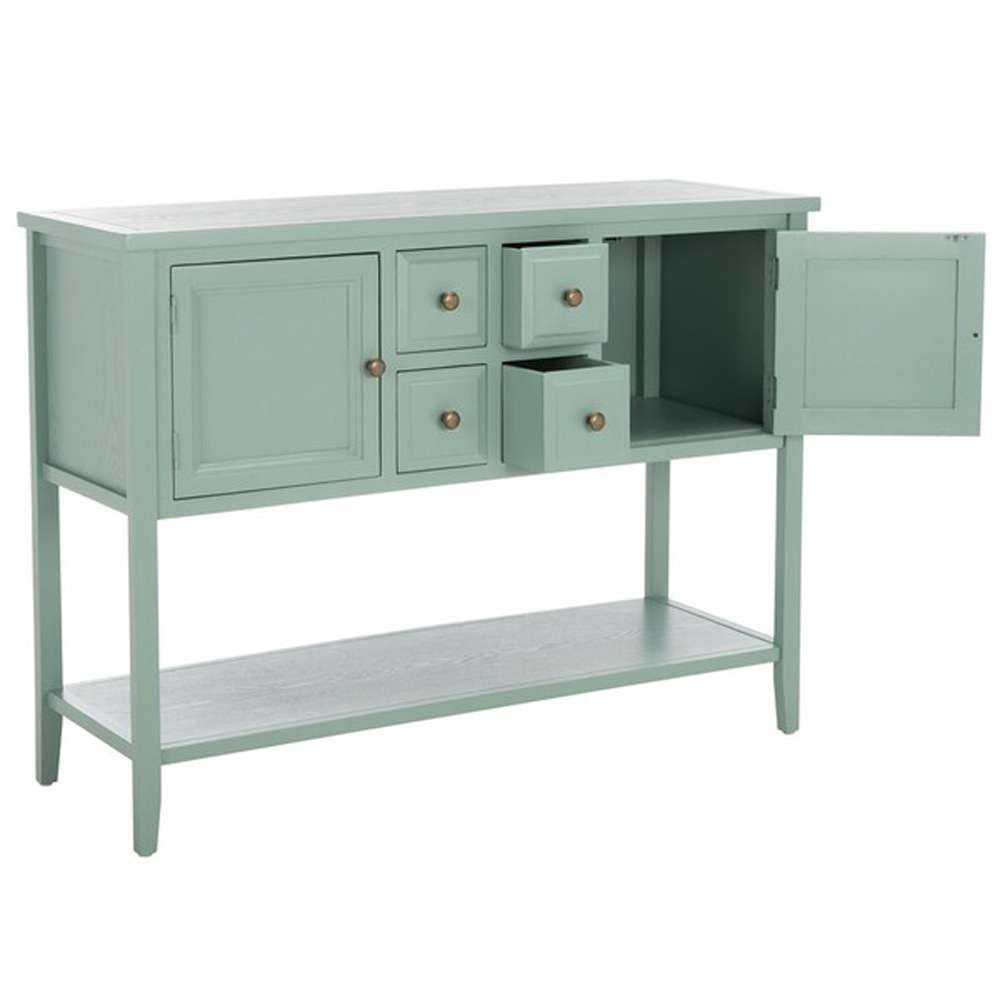 Safavieh - Charlotte Sideboard - Aqua Smoke - AMH6517H veiw 4