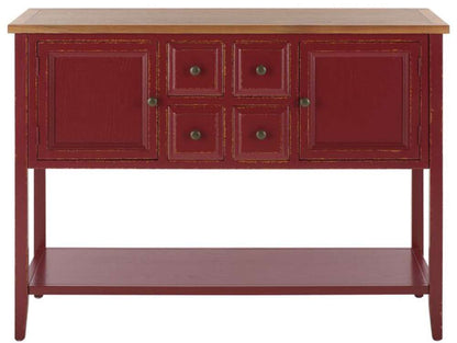 Safavieh - Charlotte Sideboard - Egyptian Red - Oak - AMH6517F veiw 1