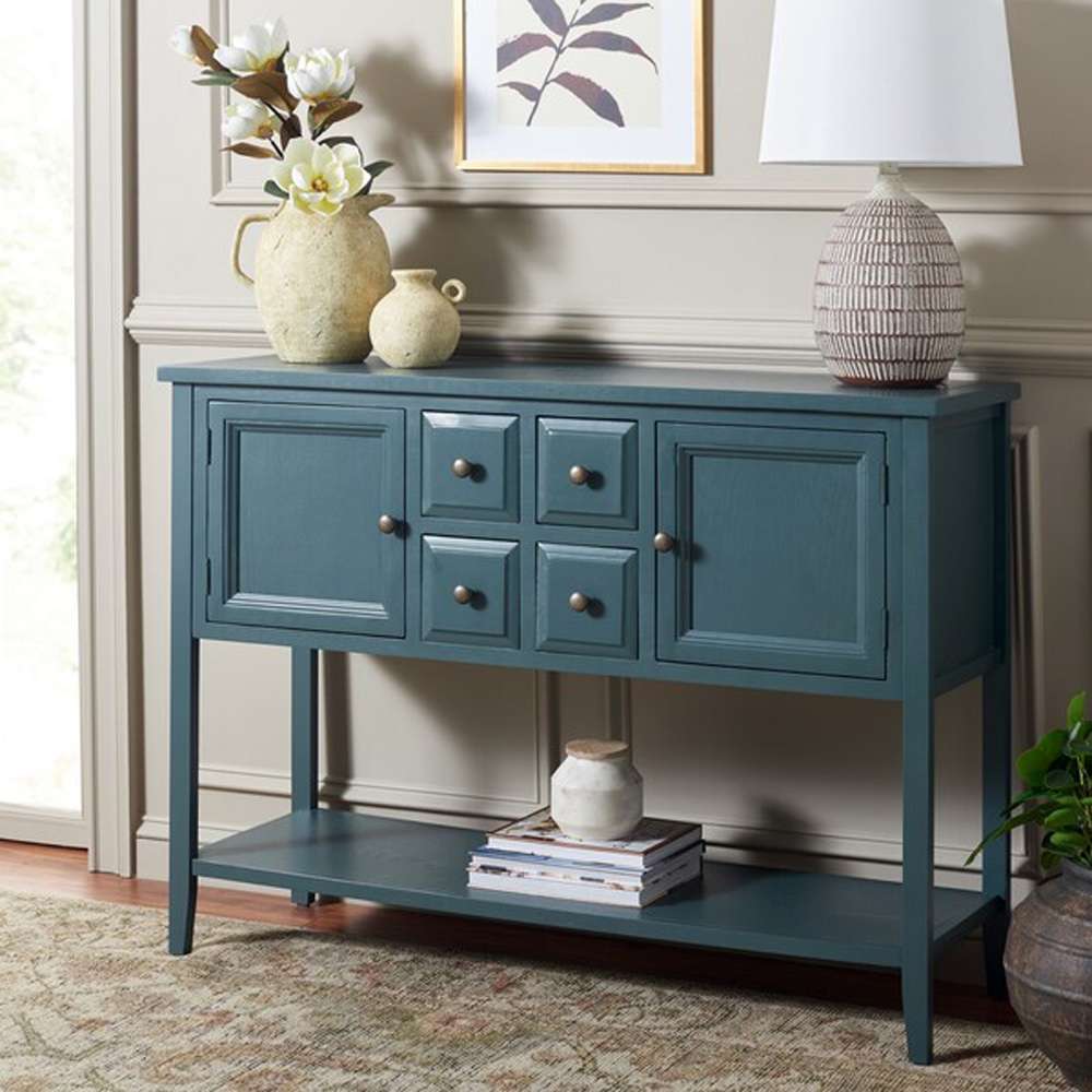 Safavieh - Charlotte Sideboard - Teal - AMH6517G veiw 3