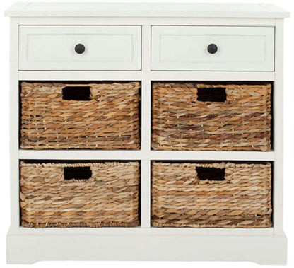 Safavieh - Herman Storage Unit - Distressed Cream  - AMH5702C veiw 1
