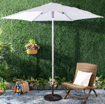 Safavieh - Hurst 9 Ft Push Up Umbrella - White - PAT8002F veiw 2