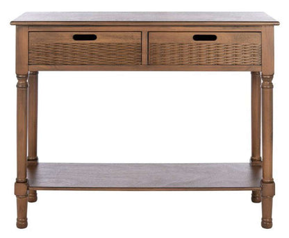 Safavieh - Landers 2Drw Console Table - Brown - CNS5710C veiw 1