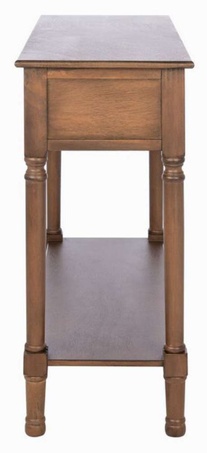 Safavieh - Landers 2Drw Console Table - Brown - CNS5710C veiw 4