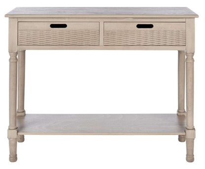 Safavieh - Landers 2Drw Console Table - Greige - CNS5710D veiw 1