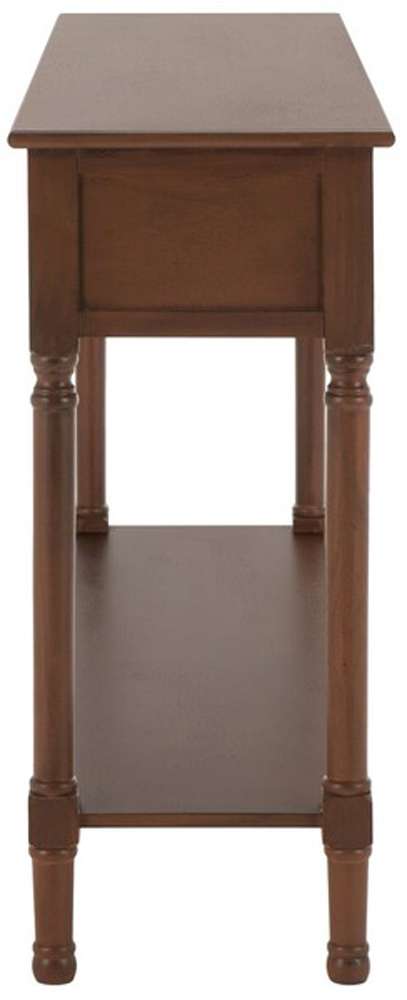 Safavieh - Landers 3Drw Console Table - Brown - CNS5711C veiw 4