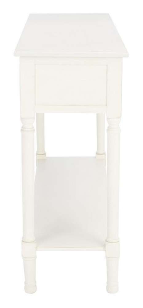 Safavieh - Landers 3Drw Console Table - Distressed White  - CNS5711A veiw 3
