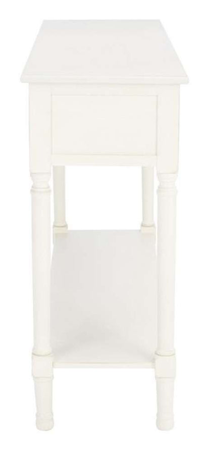 Safavieh - Landers 3Drw Console Table - Distressed White  - CNS5711A veiw 3