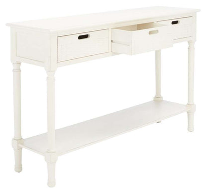 Safavieh - Landers 3Drw Console Table - Distressed White  - CNS5711A veiw 4