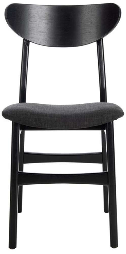 Safavieh - Lucca Retro Dining Chair - Black  (Set of 2) - DCH1001J-SET2 veiw 1