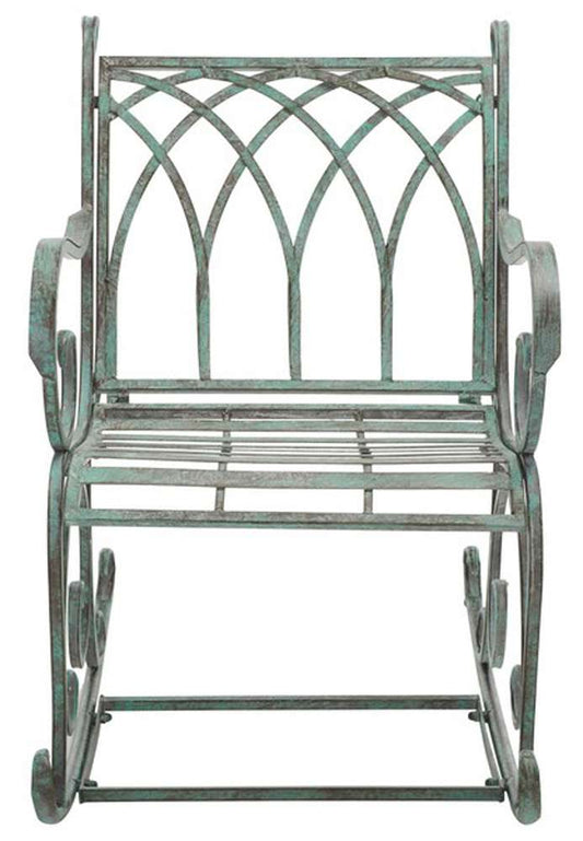 Safavieh - Medrano Rocking Chair - Antique Dark Green  - PAT5030D veiw 1