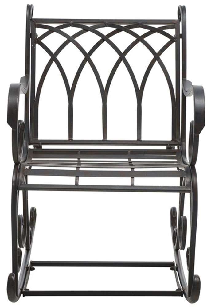 Safavieh - Medrano Rocking Chair - Black Rust  - PAT5030E veiw 1