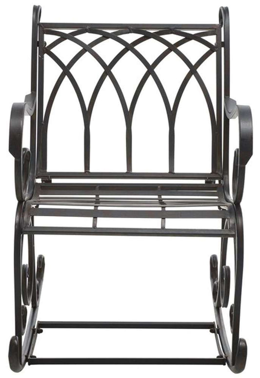 Safavieh - Medrano Rocking Chair - Black Rust  - PAT5030E veiw 1