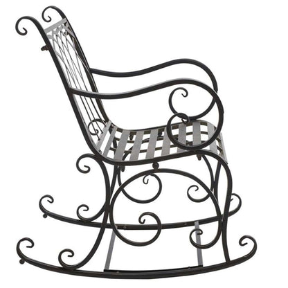 Safavieh - Medrano Rocking Chair - Black Rust  - PAT5030E veiw 4